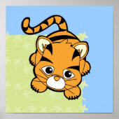 Baby Tiger Cutie Poster (Voorkant)