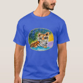 Baby Tiger: "Kunst van kinderen" T-shirt (Voorkant)