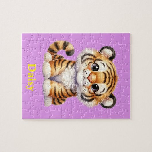 Baby Tiger Legpuzzel (Horizontaal)