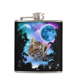 Baby Tiger MidNight Forest Heupfles