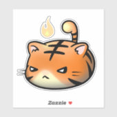 Baby Tiger Vinyl Sticker (Vel)