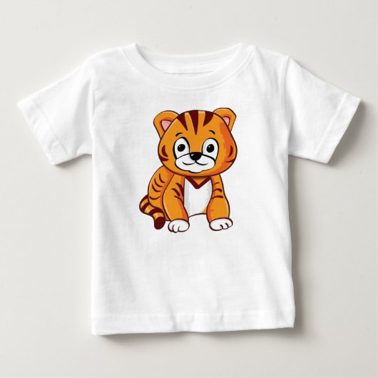 Baby Tijger Cartoon (Voorkant)