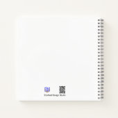 Baby Tijger in de zon Notitieboek (Achterkant)