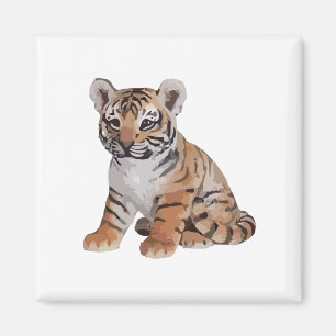 Baby tijger magneet
