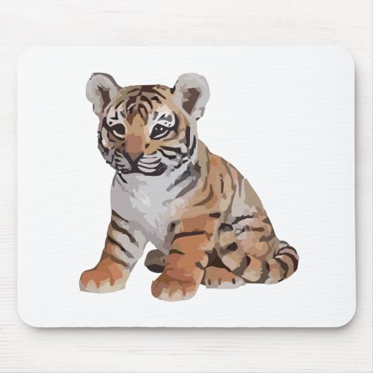 Baby tijger muismat (Voorkant)