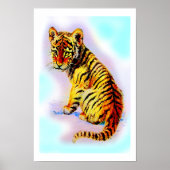 Baby tijger poster (Voorkant)