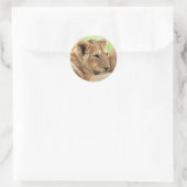 Baby tijger stickers (Tas)