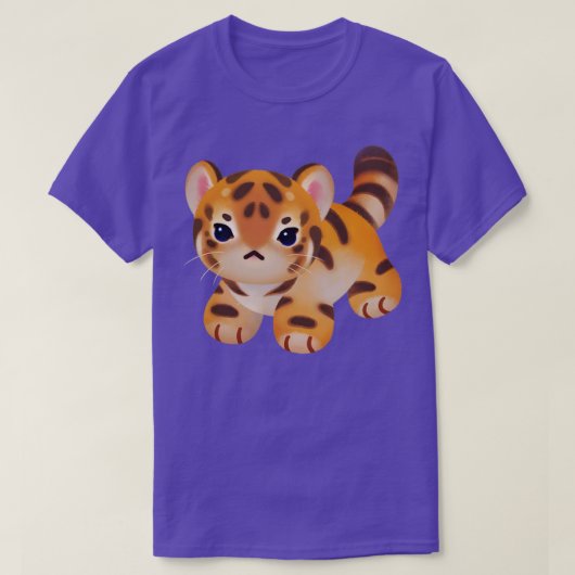 Baby tijger t-shirt (Design voorkant)