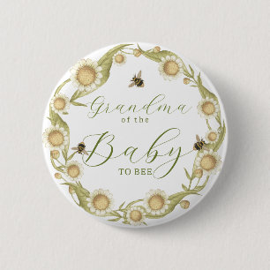 Baby to Bee Baby shower Familielid Ronde Button 5,7 Cm