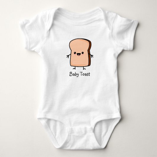 Baby Toast Brood Romper (Voorkant)