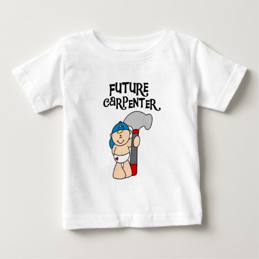 Baby toekomstige Carpenter Tshirts en cadeaus (Voorkant)