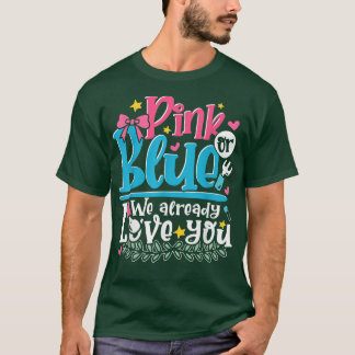 Baby Toekomstige ouders Baby shower Genderverander T-shirt