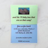 Baby Toes Invitation (Binnen)