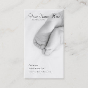 Baby Toes-profielkaart Visitekaartje