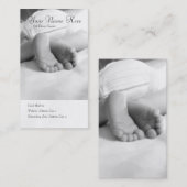 Baby Toes-profielkaart Visitekaartje (Voorkant / Achterkant)