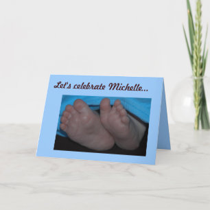 Baby Toes-uitnodiging