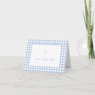 Baby Toewijding/Doopsgezindheid Dankjewel Kaart