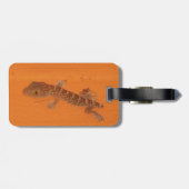 Baby Tokay Gecko Bagagelabel (Achterkant horizontaal)