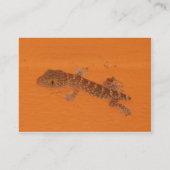 Baby Tokay Gecko Visitekaartje (Achterkant)