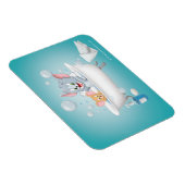 Baby Tom en Jerry die een bad nemen Magneet (Rechterzijde)