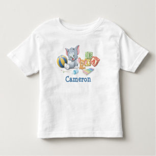 Baby Tom en Jerry die met speelgoed spelen Kinder Shirts