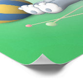 Baby Tom en Jerry die met speelgoed spelen Poster (Hoek)