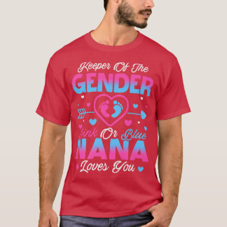 Baby tonen roze en blauwe neonliefhebbers t-shirt