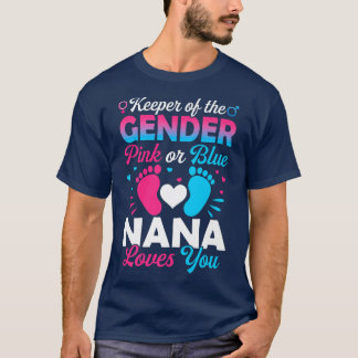 Baby tonen roze en blauwe neonliefhebbers t-shirt