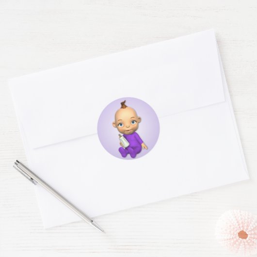 Baby Toon Sticker (Envelop)