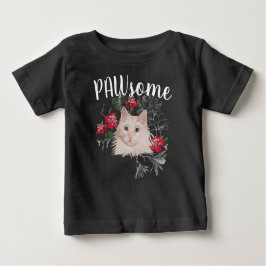 Baby top T-shirt poot-some kat