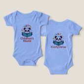 Baby Tops en T-Shirts (Ontwerp Voorkant & Achterkant)