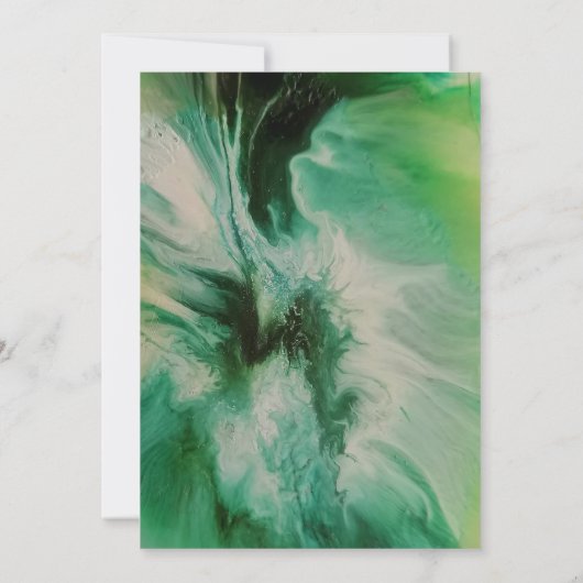 Baby Tortoise Baby shower Invitation Kaart (Achterkant)