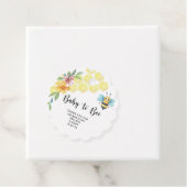 Baby tot Bij Bedankjes Labels (In situ)