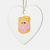 Baby tot keramisch ornament (Links)