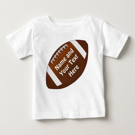 Baby tot peuter gepersonaliseerde Football truien (Voorkant)