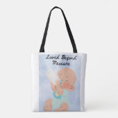baby tote back tote bag (Achterkant)