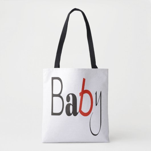 Baby Tote Bag (Voorkant)