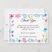 Baby Toys Baby shower bedankkaart Kaart (Voorkant)