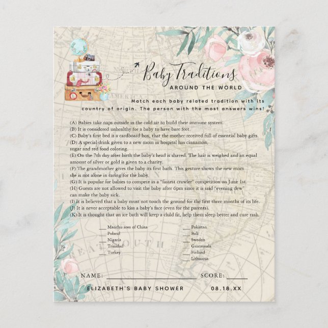 Baby traditie over de hele wereld | Baby showers w (Voorkant)