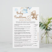 Baby Traditions Teddy Bear Baby shower (Staand voorkant)