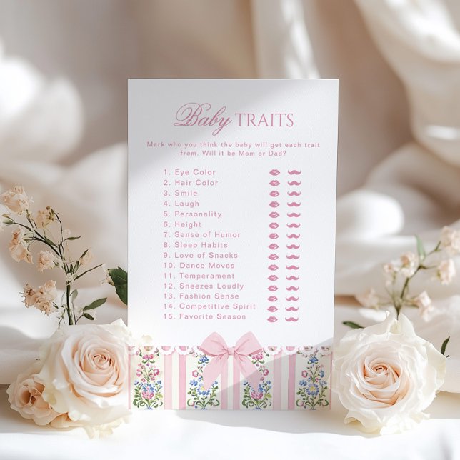 Baby Traits Love Shack Baby Coquette Baby Shower (Creator heeft geüpload)