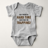 Baby Trapper Jersey Bodysuit Shirt (Voorkant)
