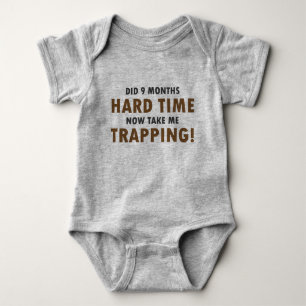 Baby Trapper Jersey Bodysuit Shirt