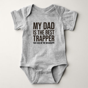 Baby Trapping Jersey Bodysuit Shirt van papa