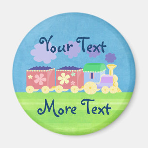 Baby Treinmagneet Magneet