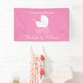  Baby treinstoel mooi Spandoek (Insitu)