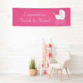 Baby treinstoel mooi Spandoek (Insitu)