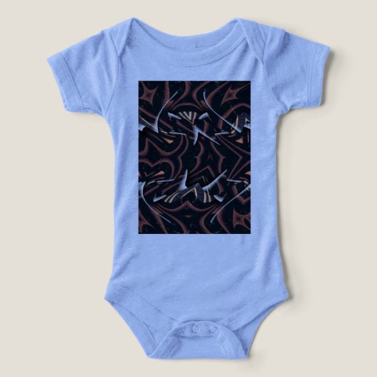 Baby Tri-blend Eén Delige Camouflage Kleding (Design voorkant)