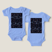 Baby Tri-blend Eén Delige Camouflage Kleding (Ontwerp Voorkant & Achterkant)
