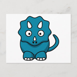 Baby Triceratops Briefkaart